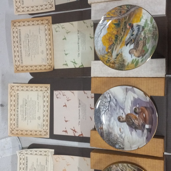 Lot of 8 vintage collectable plates by Bart Jerner. - Picture 3 of 4